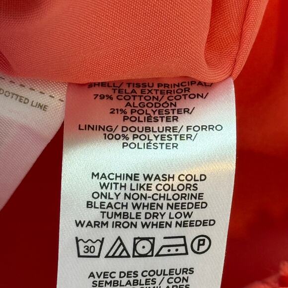 Ann Taylor Floral Clip Pull On Gathered Flounce Midi Skirt Breezy Elastic Waist - Picture 6 of 6